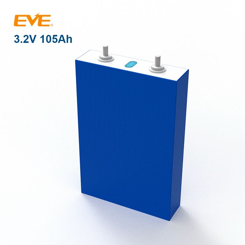 Wholesale Ukraine Free Shipping EVE 3.2V 105Ah LiFePO4 Lithium Ferro Phosphate Battery Cell