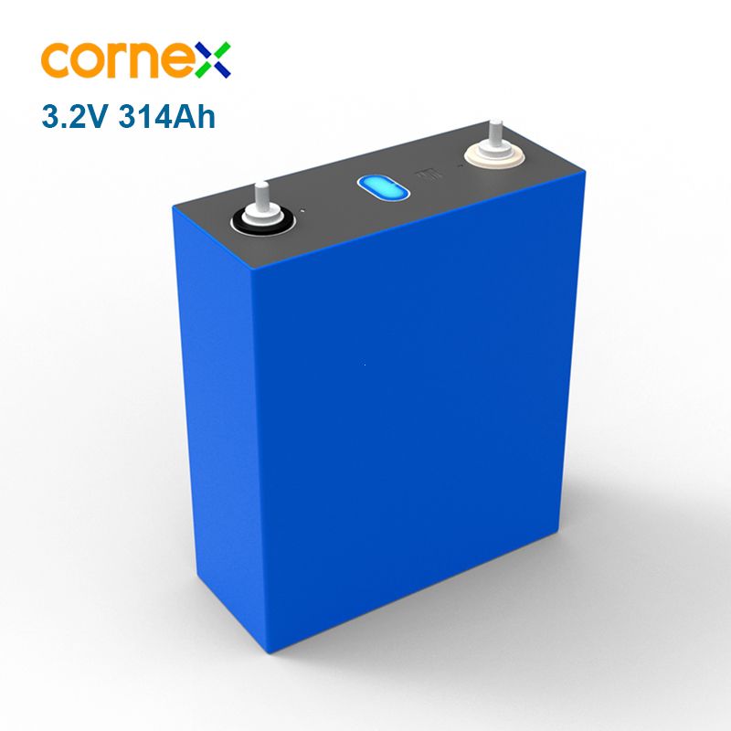 Wholesale EU Stock Cornex Grade A- 3.2V 314Ah Rechargeable LiFePO4 Battery Cell