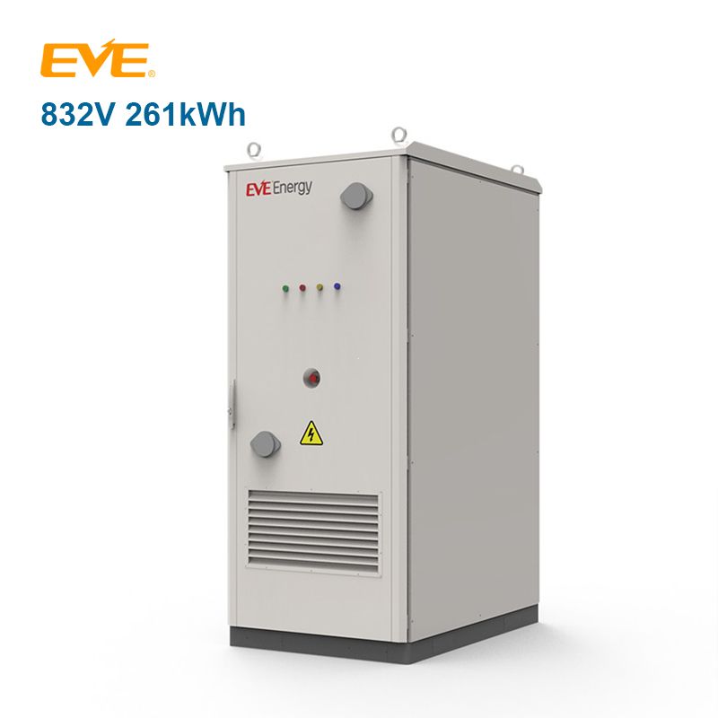 Wholesale EVE 832V 261kWh 125kW BESS Energy Storage System Liquid Cooling